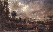 John Constable The Opening of Waterloo Bridge oil painting picture wholesale